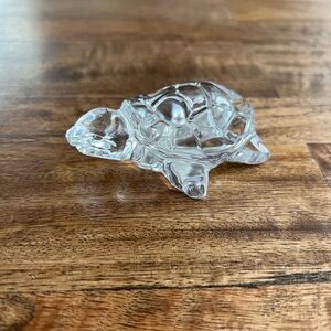 Princess House Crystal Turtle Figurine